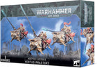 Dit is een afbeelding van het miniatuur Vertus Praetors - Adeptus Custodes voor het spel Warhammer, te koop bij Tabletop Miniature Wargames spellenwinkel Speldorado in delft