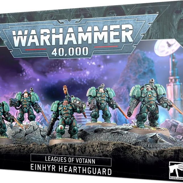 Dit is een foto van het spel Neinhyr Hearthguard - Leagues of Votann te koop bij Speldorado Spellenwinkel Delft