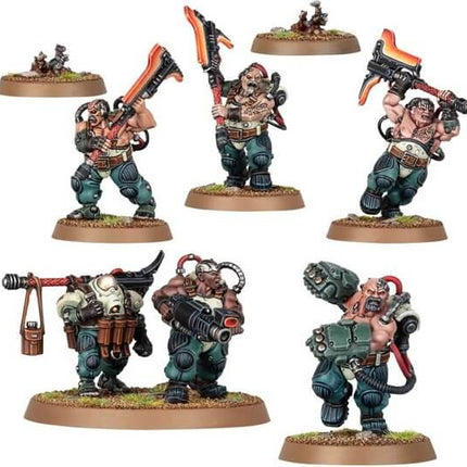 Dit is een foto van het spel Ncthonian Berserks - Leagues of Votann te koop bij Speldorado Spellenwinkel Delft