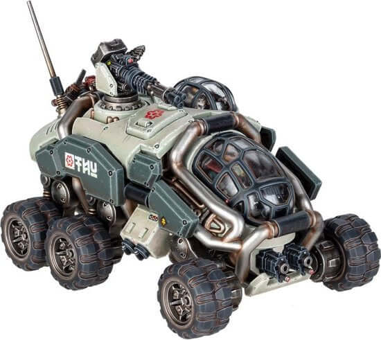 Dit is een foto van het spel Sagitaur - Leagues of Votann te koop bij Speldorado Spellenwinkel Delft