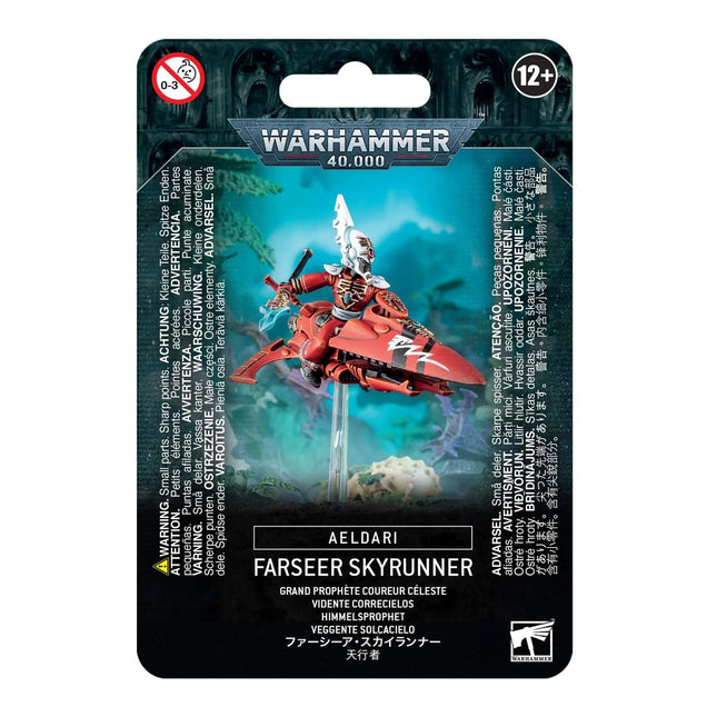 Dit is een foto van het spel Farseer Skyrunner - Aeldari te koop bij Speldorado Spellenwinkel Delft