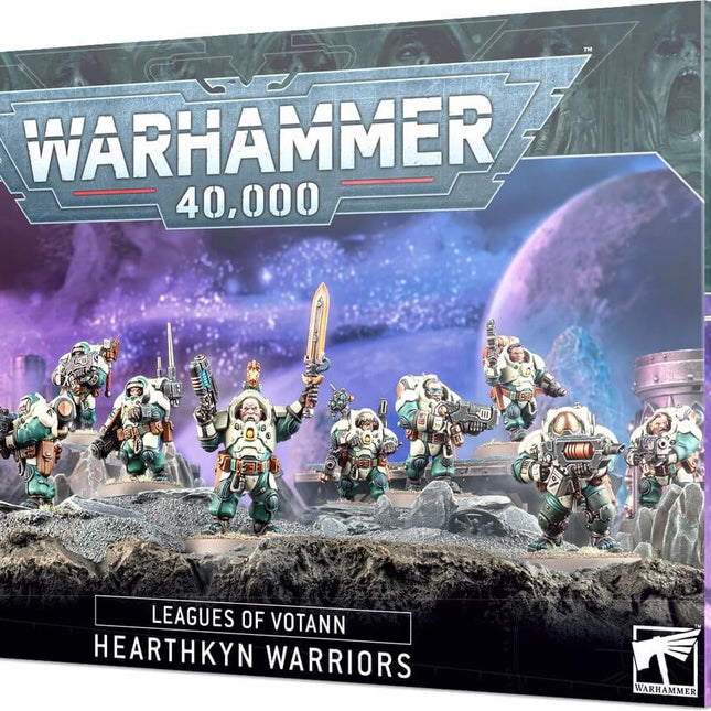 Dit is een foto van het spel Nhearthkyn Warriors - Leagues of Votann te koop bij Speldorado Spellenwinkel Delft