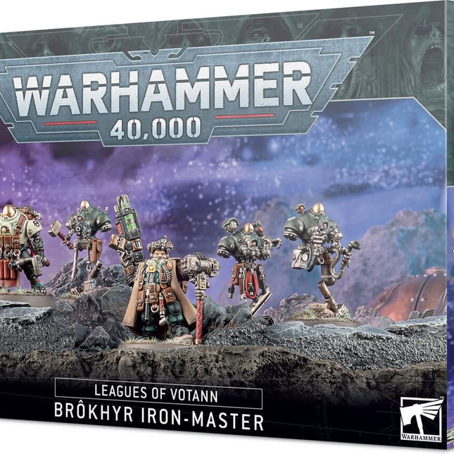 Dit is een foto van het spel Nbrokhyr Iron-Master - Leagues of Votann te koop bij Speldorado Spellenwinkel Delft