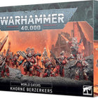 Dit is een foto van het spel World Eaterskhorne Berserkers - Chaos Space Marines te koop bij Speldorado Spellenwinkel Delft