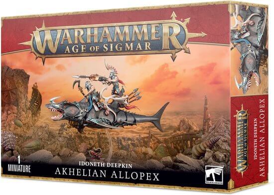 Dit is een foto van het spel Akhelian Allopex- Idoneth Deepkin te koop bij Speldorado Spellenwinkel Delft