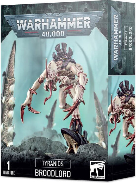 Dit is een afbeelding van het miniatuur Broodlord - Tyranids voor het spel Warhammer, te koop bij Tabletop Miniature Wargames spellenwinkel Speldorado in delft
