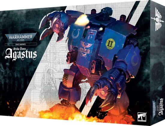 Dit is een foto van het spel Strike Force Agastus Eng - Space Marine te koop bij Speldorado Spellenwinkel Delft