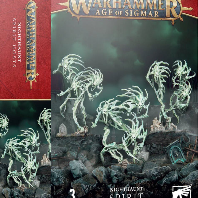 Dit is een foto van het spel Spirit Hosts - Nighthaunt te koop bij Speldorado Spellenwinkel Delft