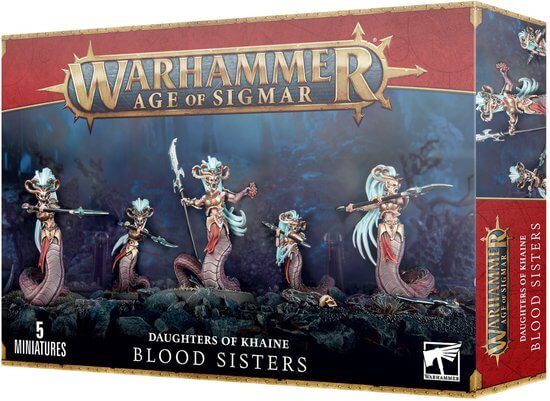Dit is een foto van het spel Blood Sisters - Daughters of Khaine te koop bij Speldorado Spellenwinkel Delft