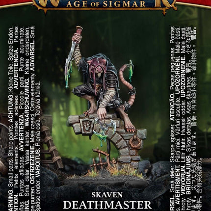 Dit is een foto van het spel Deathmaster - Skaven te koop bij Speldorado Spellenwinkel Delft