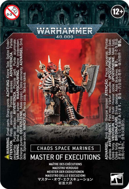 Dit is een foto van het spel Master Of Executions - Chaos Space Marines te koop bij Speldorado Spellenwinkel Delft