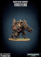 Dit is een afbeelding van het miniatuur Forgefiend - Chaos Space Marines voor het spel Warhammer, te koop bij Tabletop Miniature Wargames spellenwinkel Speldorado in delft