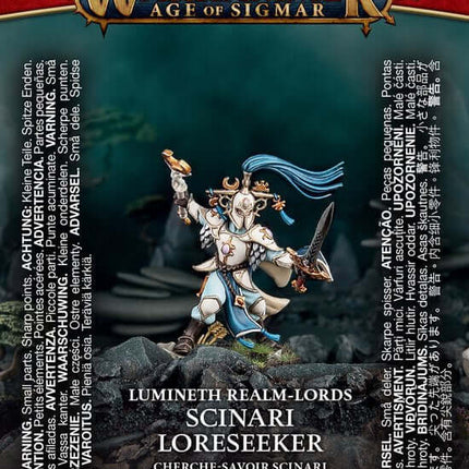 Dit is een foto van het spel lumineth-scinari-loreseeker te koop bij Speldorado Spellenwinkel Delft