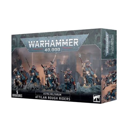 Dit is een foto van het spel Attilan Rough Riders - Astra Militarum te koop bij Speldorado Spellenwinkel Delft