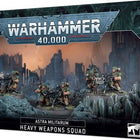 Dit is een foto van het spel A/Militarumcadian Heavy Weapons Squad - Astra Militarum te koop bij Speldorado Spellenwinkel Delft
