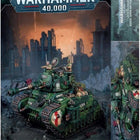 Dit is een foto van het spel A/Militarumrogal Dorn Battle Tank - Astra Militarum te koop bij Speldorado Spellenwinkel Delft