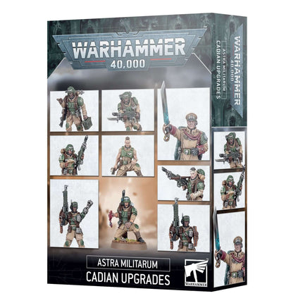 Dit is een foto van het spel Cadian Upgrades - Astra Militarum te koop bij Speldorado Spellenwinkel Delft