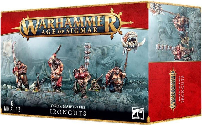 Dit is een foto van het spel Ironguts - Ogur Mawtribes te koop bij Speldorado Spellenwinkel Delft