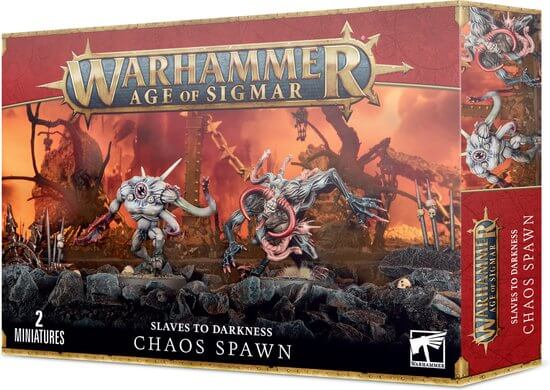 Dit is een foto van het spel Chaos spawn - Slaves to Darkness te koop bij Speldorado Spellenwinkel Delft