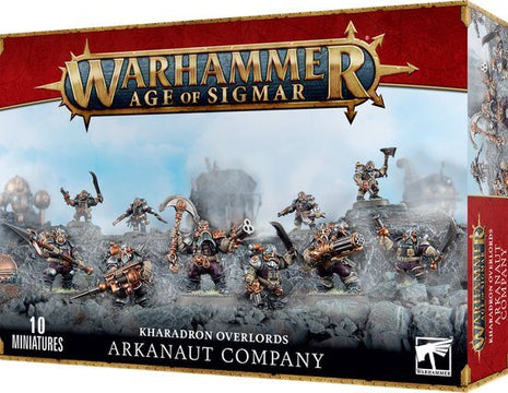 Dit is een afbeelding van het miniatuur Arkanaut Company - Kharadon Overlords voor het spel Warhammer, te koop bij Tabletop Miniature Wargames spellenwinkel Speldorado in delft