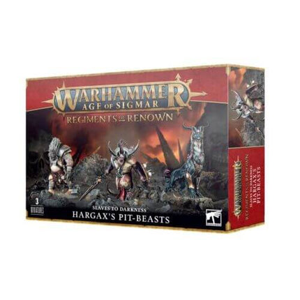 Dit is een foto van het spel Hargax'S Pit - Slaves To Darkness te koop bij Speldorado Spellenwinkel Delft