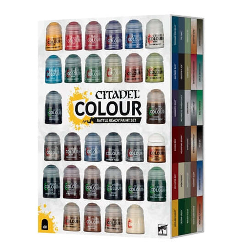 Citadel Colour: Battle Ready Paint Set - 60-50 - Games Workshop