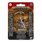 Warhammer Age of Sigmar Rotbringer Sorcerer - Maggotkin Of Nurgle– AoS miniaturen set