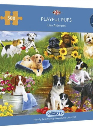 Dit is een foto van het spel Playful Pups te koop bij Speldorado Spellenwinkel Delft