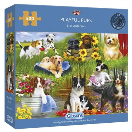 Dit is een foto van het spel Playful Pups te koop bij Speldorado Spellenwinkel Delft