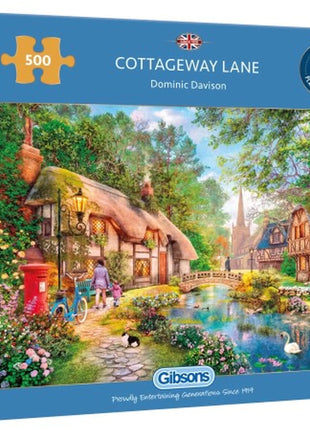 Dit is een foto van het spel Cottageway Lane te koop bij Speldorado Spellenwinkel Delft