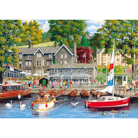 Dit is een foto van het spel Summer In Ambleside te koop bij Speldorado Spellenwinkel Delft