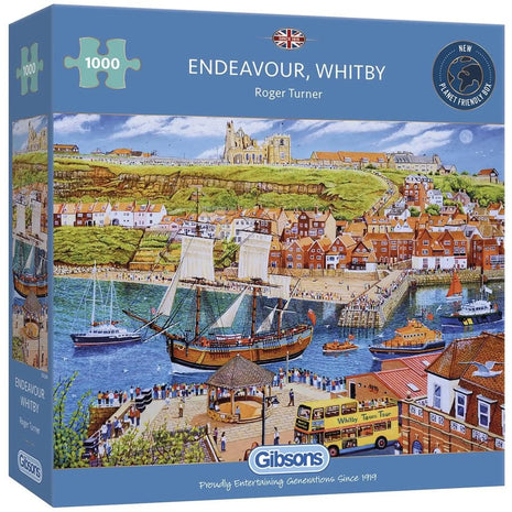 Dit is een foto van het spel Endeavour, Whitby te koop bij Speldorado Spellenwinkel Delft