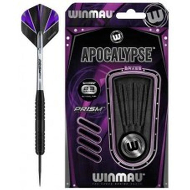 Darts Winmau Apocalypse 24 Gr. Brass Zw, 306224 van Handels Onderneming Telgenkamp te koop bij Speldorado !