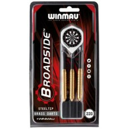 Dit is een foto van het spel Darts Broadside Brass 22 Gr.Ste.T.Winmau te koop bij Speldorado Spellenwinkel Delft
