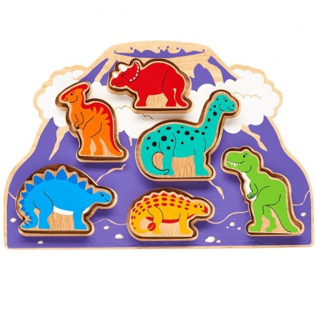 Vormenpuzzel - Dinosauriërs (6), LAN-TS08 van Boosterbox te koop bij Speldorado !