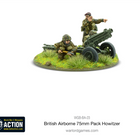 Dit is een foto van het spel British Airborne 75mm Pack Howitzer & Crew te koop bij Speldorado Spellenwinkel Delft