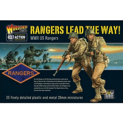 Dit is een foto van het spel Us Rangers - Bolt Action te koop bij Speldorado Spellenwinkel Delft