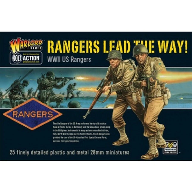 Dit is een foto van het spel Us Rangers - Bolt Action te koop bij Speldorado Spellenwinkel Delft