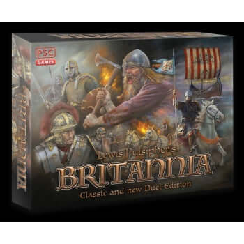 Dit is een foto van het spel Britannia Classic & Duel Edition - En te koop bij Speldorado Spellenwinkel Delft