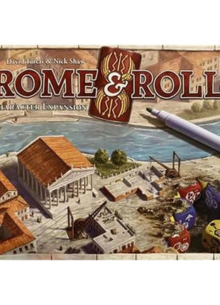 Dit is een foto van het spel Rome and Roll Character Expansion EN te koop bij Speldorado Spellenwinkel Delft