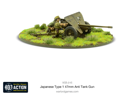 Dit is een foto van het spel Japanese Type 47mm Anti Tank Gun te koop bij Speldorado Spellenwinkel Delft