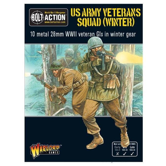 Dit is een foto van het spel US Army Veterans Squad (Winter) te koop bij Speldorado Spellenwinkel Delft