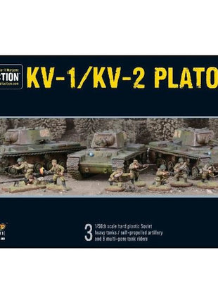 Dit is een foto van het spel Kv1/2 Platoon - Bolt Action te koop bij Speldorado Spellenwinkel Delft