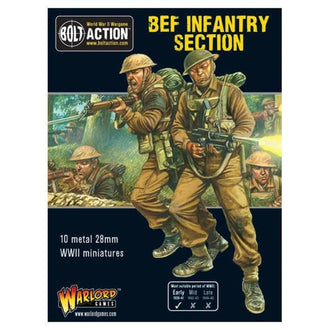 Bolt Action - Bef Infantry Section - En, 402211005 van Warlord Games te koop bij Speldorado !