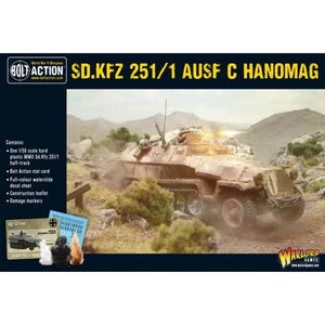Bolt Action 2 Sd.Kfz 251/1 Ausf C Hanomag - En, 402012025 van Warlord Games te koop bij Speldorado !