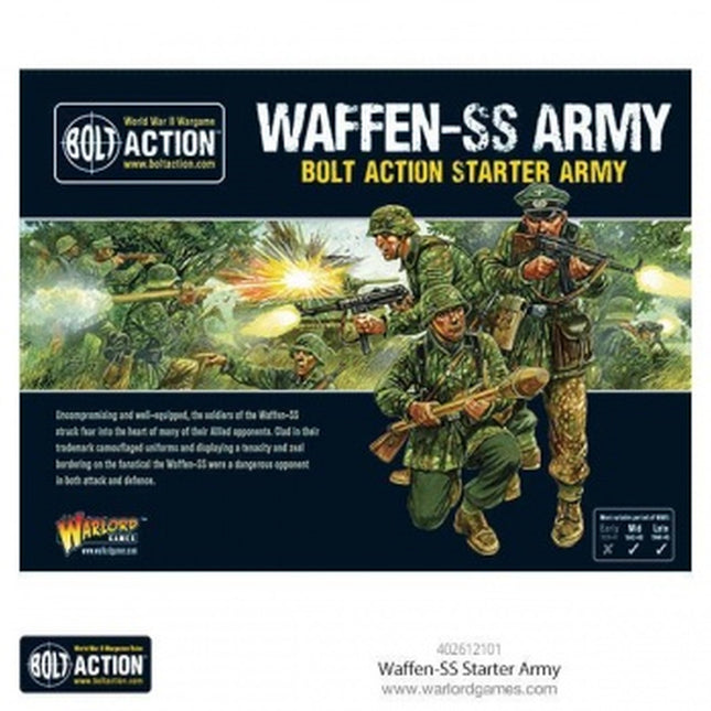 Dit is een foto van het spel Waffen SS Starter Army te koop bij Speldorado Spellenwinkel Delft