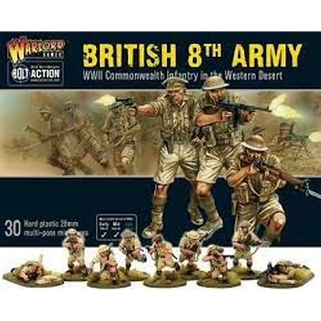 Bolt Action 2 8Th Army Infantry - En, 402011015 van Warlord Games te koop bij Speldorado !