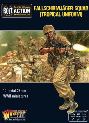 Fallschirmjager Tropical Uniform voor Bolt Action - duitsers infantry schaal 1:58 miniatuur