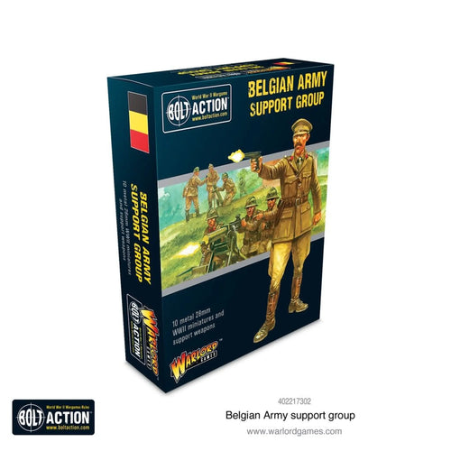 Bolt Action - Belgian Army Support Group - En, 402217302 van Warlord Games te koop bij Speldorado !