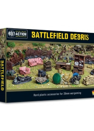 Dit is een foto van het spel Battlefield Debris - Bolt Action te koop bij Speldorado Spellenwinkel Delft